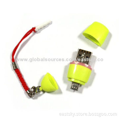 Card reader, suitable for 3G smartphones, Android 4.0 and higher OS versions